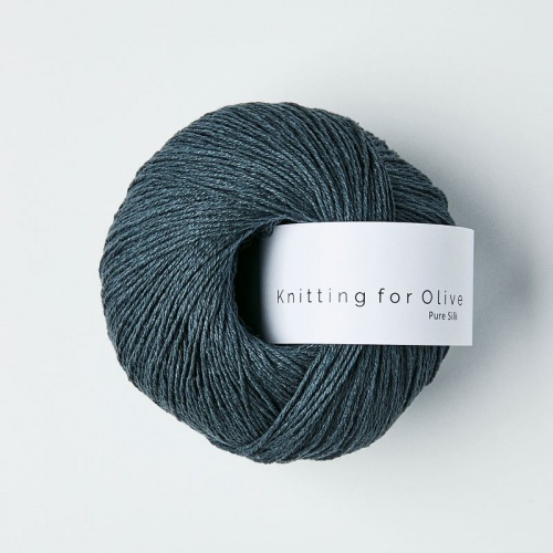 Knitting for Olive Pure Silk - Deep Petroleum